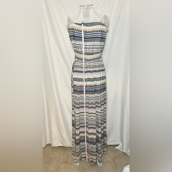 Lucky Brand Maxi Dress - Strapless/Tube Top Style - Size Medium - Picture 3 of 6